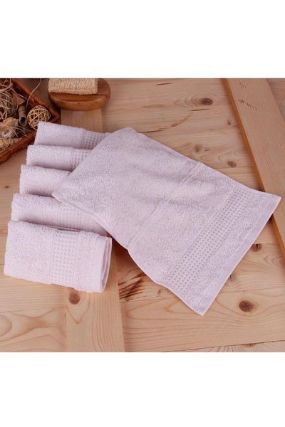 

100% cotton 6-piece guest towel set 30 x35