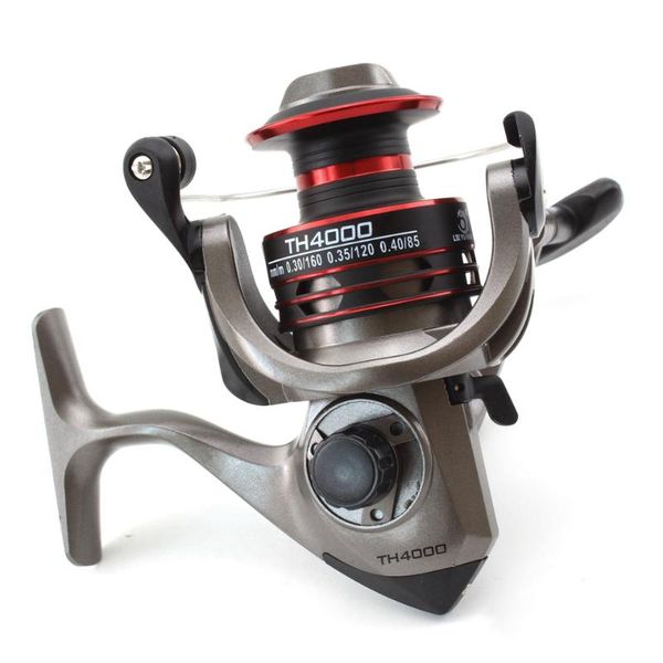 

12+1bb spinning fishing reel 5.2:1 right/left handle dual brake system carp tackle carretilha de pesca baitcasting reels