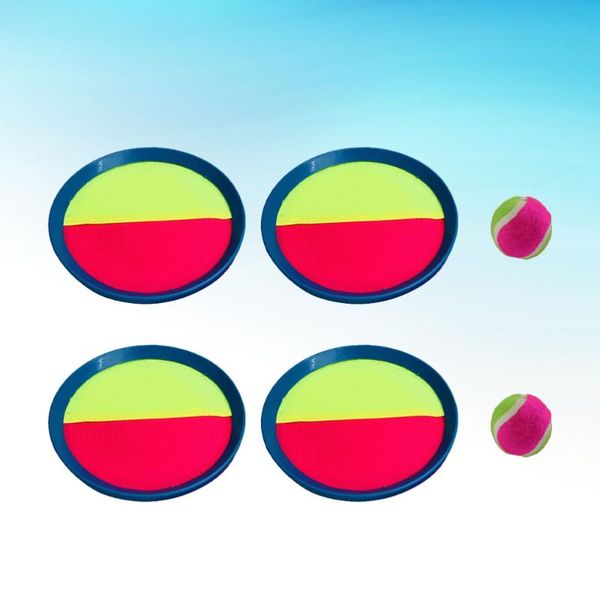 

accessories 6pcs sticky cricket sucker game parent-child leisure sports toys for kids children (4pcs board,