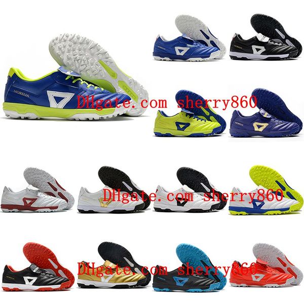 

2021 arrivals quality mens soccer shoes morelia ii as/tf turf cleats football boots scarpe da calcio firm ground tacos de futbol