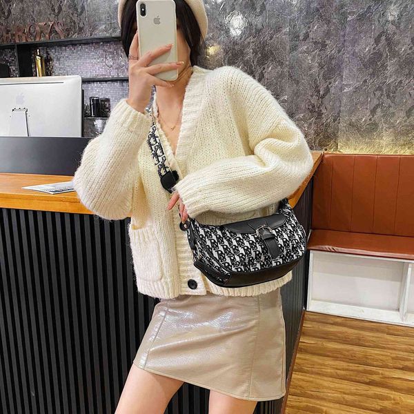 

luxury trendy bags luxury quality korean fashion foreign style oblique span single shoulder bag canvas dumpling bag