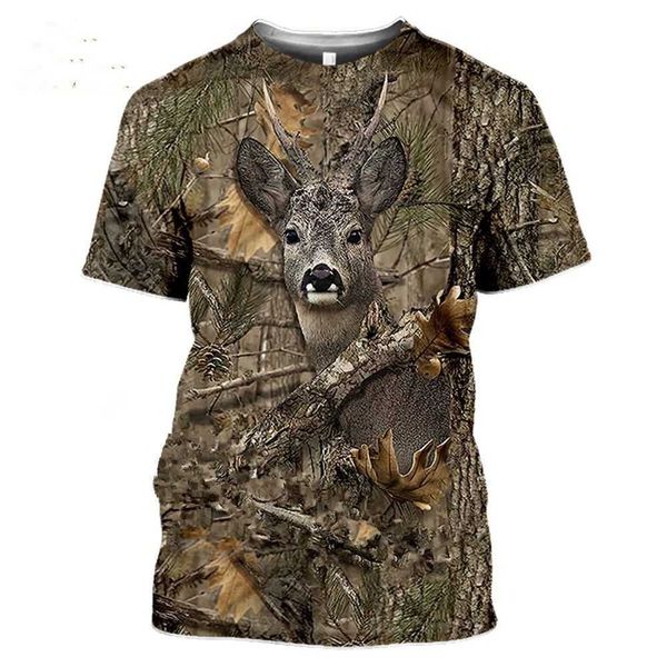 

spring and summer outdoor jungle camouflage animal mesh t-shirt men's / women's sports leisure short sleeve, White