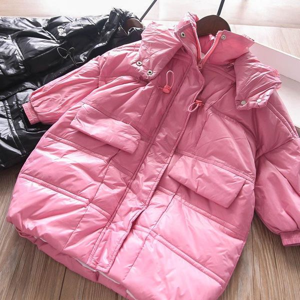 

down coat baby girls hood jacket winter 2021, Blue;gray