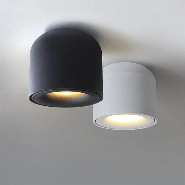 

downlights surface mounted downlight cob led spot light ceiling fixtures for living room bedroom kitchen bathroom corridor decoration