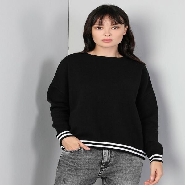 

women's sweater cl1044866, White;black