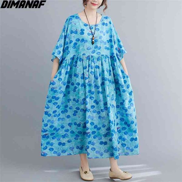 

plus size summer dress oversize women striped vestidos sundress holiday flower long linen loose 5xl 6xl 210531, Black;gray
