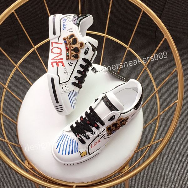 

2022 men trainersleather high shoes nylon fabric luxurys designers black technical platform casual sneake handmade shoes size35-45, Red;white