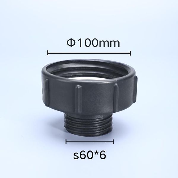 

tank fittings 100mm to s60 tap connector replacement valve fitting for home garden water pipe adaptor watering equipments