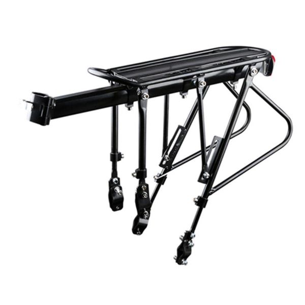 

car & truck racks 1 set of aluminium alloy quick release bike carrier rack mount cycling cargo seatpost rear pannier luggage b