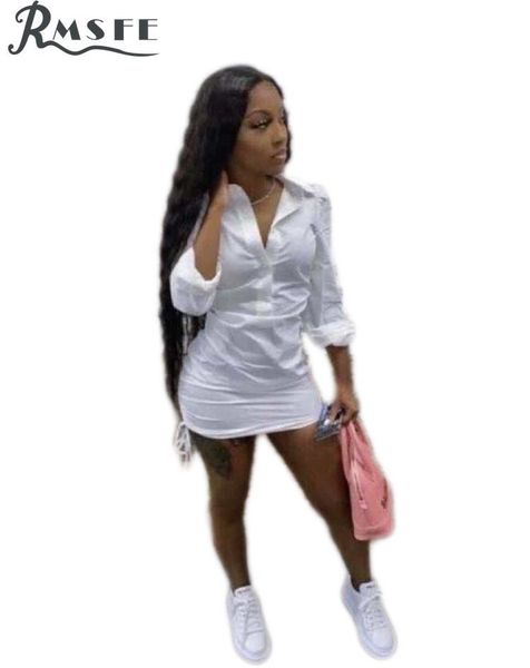 

casual dresses rmsfe 2021 night party girl regular bodycon solid v-neck lady elegant mini dress, Black;gray