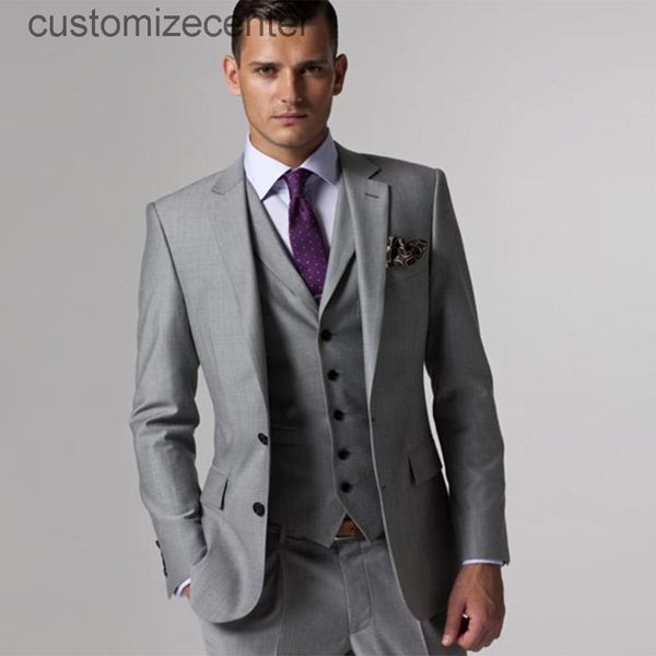 

gray wedding tuxedo custom made grey suits groom suit mens jacket tuxedos,3 piece men's & blazers, White;black