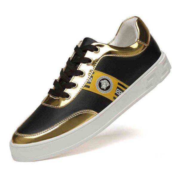 

sho men's fashion sho 2021 cowhide low flat bottom small white korean casual