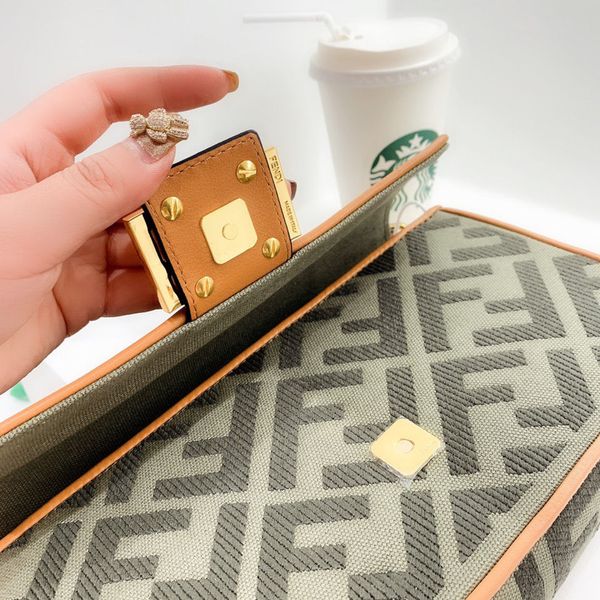 

f underarm french club vintage canvas cross carry versatile single shoulder bag women's 2021