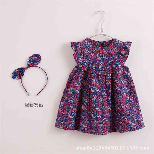 

mark jennie summer new children's skirt baby princess dress live broadcast, White