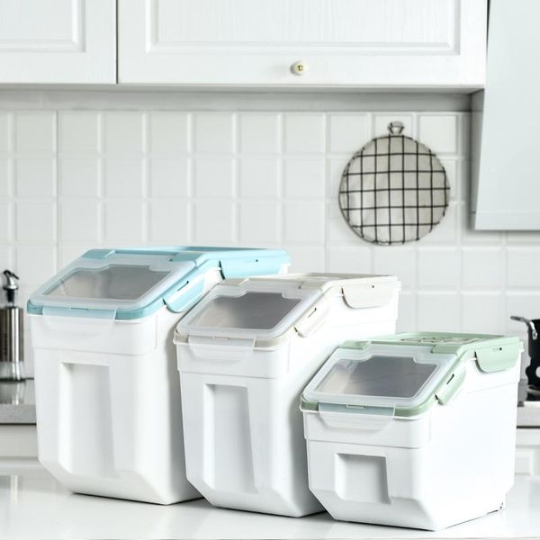 

storage bottles & jars large sized rice flour tank for insect proof and moisture