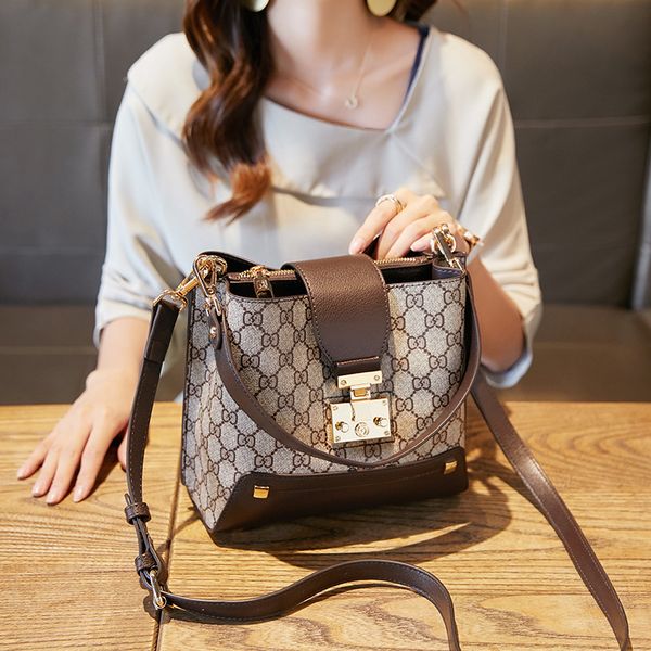 

new chain pattern tot women's bag fashion single shoulder bag messenger handbags