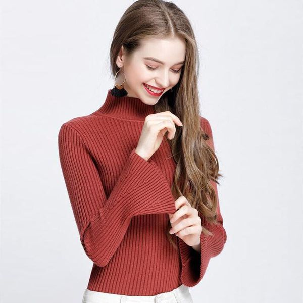 

women's sweaters winter sweater women turtleneck pullovers vintage knitting autumn oversize long sleeve thick basic lm040, White;black