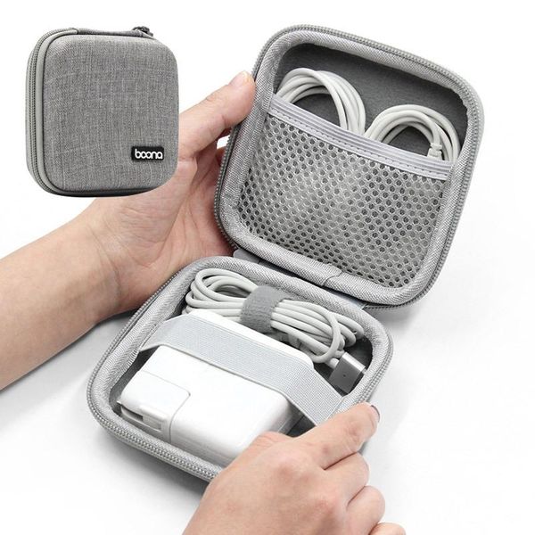 

storage bags portable earphone bag hard shell digital gadgets case eva bluetooth data cable mac charger u disk protective cover