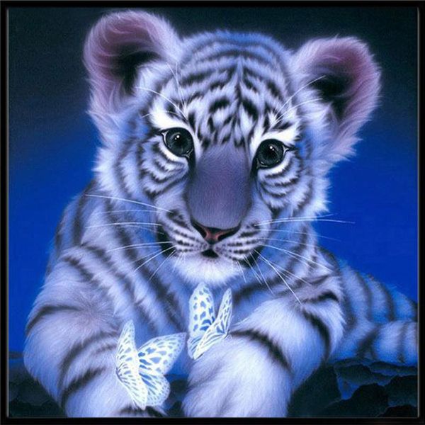 

diamond painting 5d diy full character landscape animal tiger wolf mosaic cross stitch home decoration wall paste