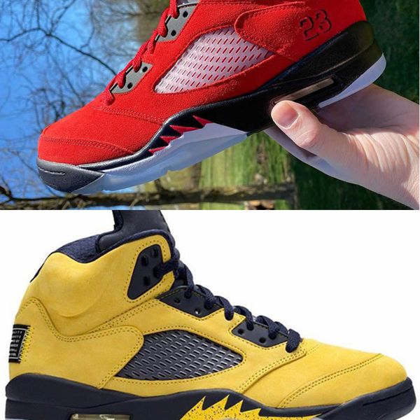 

with box jumpman 5 raging bull 5s 2021 men basketball shoes black muslin sail alternate bel se oregon mens sports sneakers trainersl02k