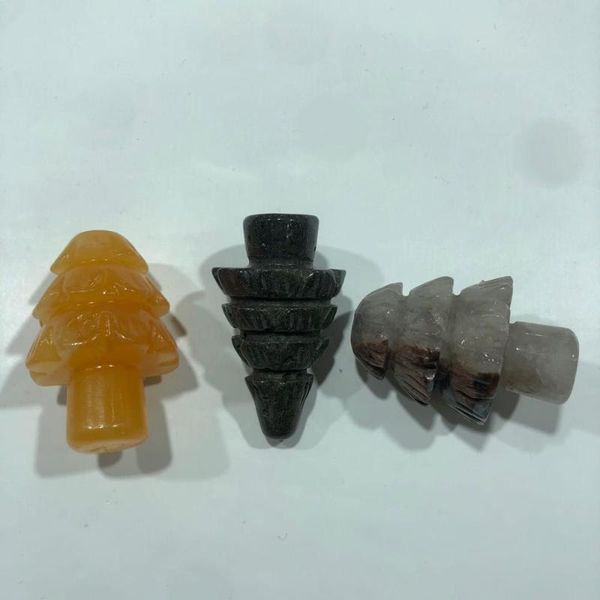 

small stone bonsai decorations micro landscape living room interior pine desk essential decorative objects & figurines