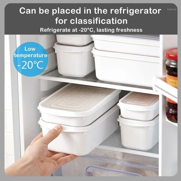 

storage bottles & jars refrigerator organizer boxes stackable lunch box for microwave food container kitchen plastic with lid fruit basket