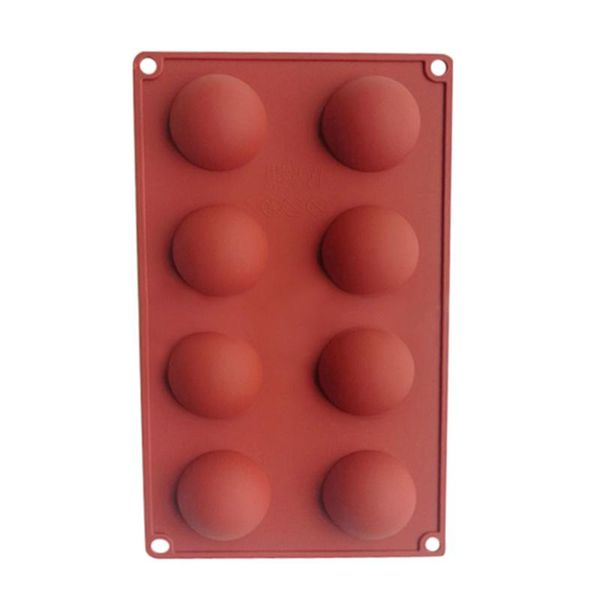 

cake tools caketools half ball sphere silicone mold muffin chocolate cookie baking mould pan feb26drop