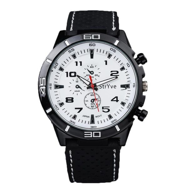 

wristwatches stryve brand women men watch fashion watches relogio masculino military quartz wrist clock male sports, Slivery;brown