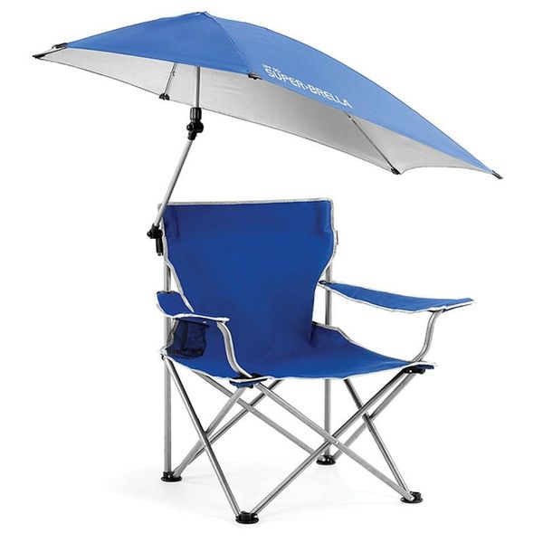

camp furniture outdoor portable folding chair oxford cloth beach rest umbrella travel barbecue sunshade summer