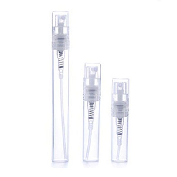 

storage bottles & jars 100pcs/lot small round plastic containers perfume atomizer empty cosmetic for sample