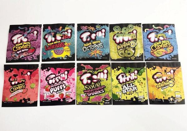 

edible gummies bag weedtarts starburst warheads errlli trolli trrlli jolly rancher airheads cannaburst for mylar