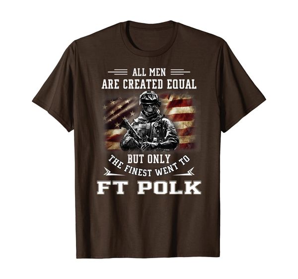 

the finest went to fort polk shirt military boot camp tee, White;black