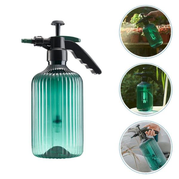

watering equipments 1pc durable garden pot spraying bottle gardening kettle tool (green)