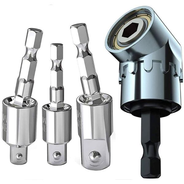 

professional hand tool sets 4 pcs wobble socket adapters rotatable universal joint swivel set for narrow workplace