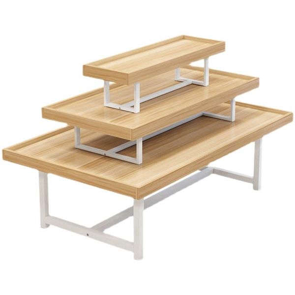 

display cabinet cosmetics promotion desk shoes rack stacking head maternal and infant shop storage bottles & jars