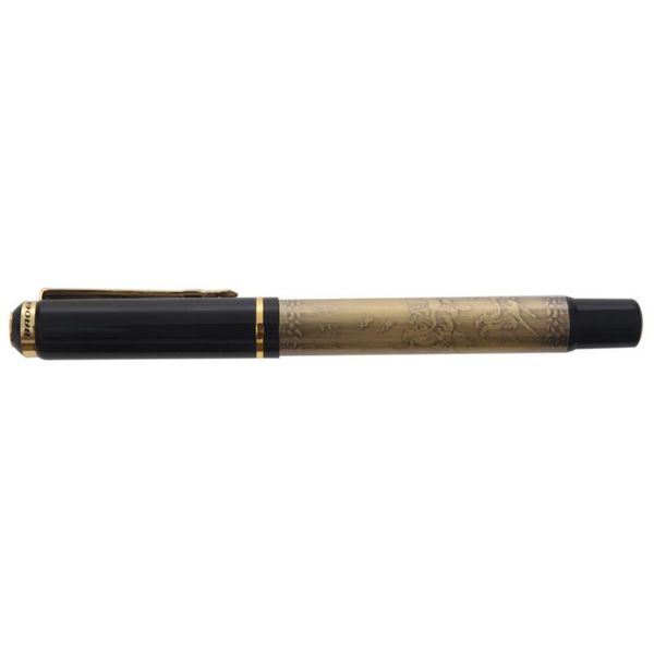 

fountain pens aaaj-baoer 507 relief metal eight horses pen (green bronze)