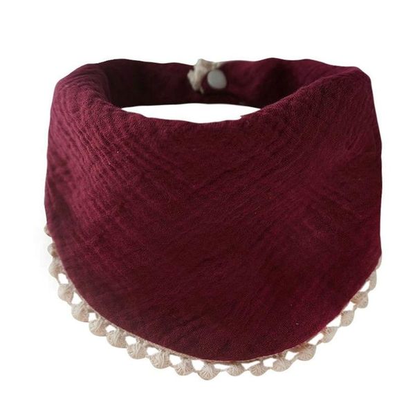 

bibs & burp cloths baby infant feeding bib soft cotton headband saliva towel toddler triangle drooling scarf born playing p cloth shower