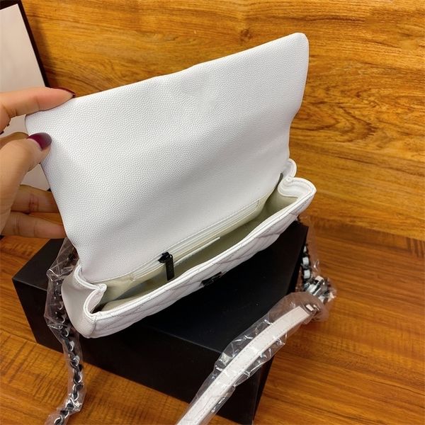 

2021 early spring genuine leather womens bag luxurys designers bags black and white shoulder bag messenger bags 20218
