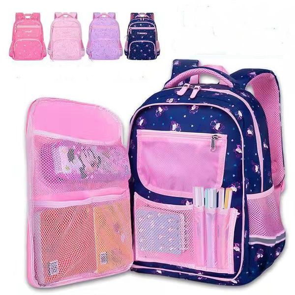 

waterproof children school bags girls kids orthopedic backpcak schoolbags primary backpack mochilas escolar infantil