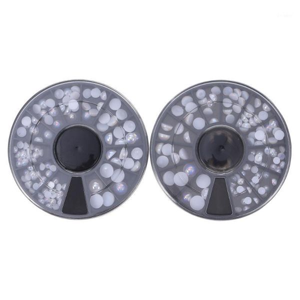 

boxes of nail art accessories decoration supplies pearl charms decorations1, Silver;gold