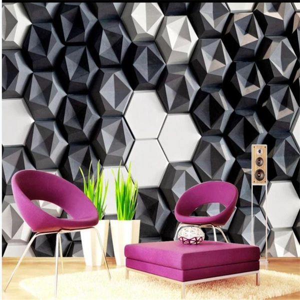 

wallpapers modern wallpaper for living room grey geometric