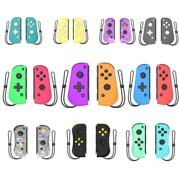 

game controllers & joysticks wireless controller gamepad for switch console vibration sensor con handle bluetooth-compatible left ri
