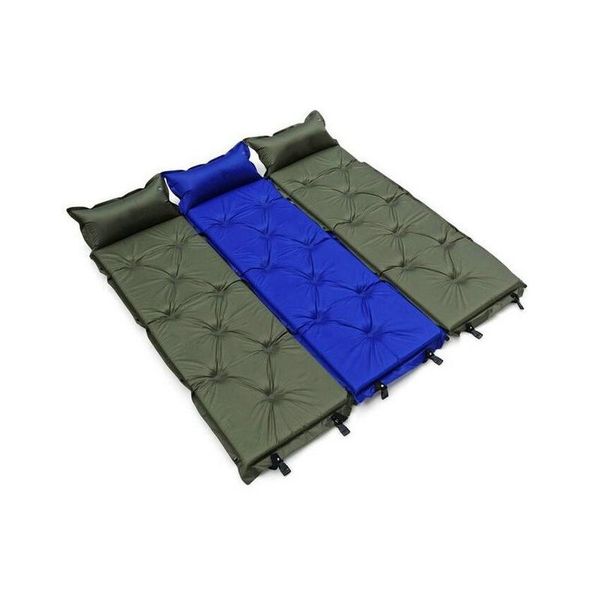 

outdoor automatic inflatable cushion camping mat sleeping pad mattress for hiking travelling pads