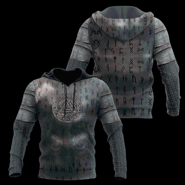 

men's hoodies & sweatshirts viking armor 3d all over printed hoodie for men/women harajuku fashion retro hooded sweatshirt casual jacke, Black