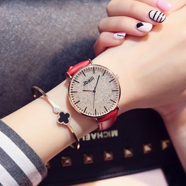 

wristwatches luxury women quartz watches montre femme horloge leather band diamond wrist watch fashion crystal clock relojes, Slivery;brown