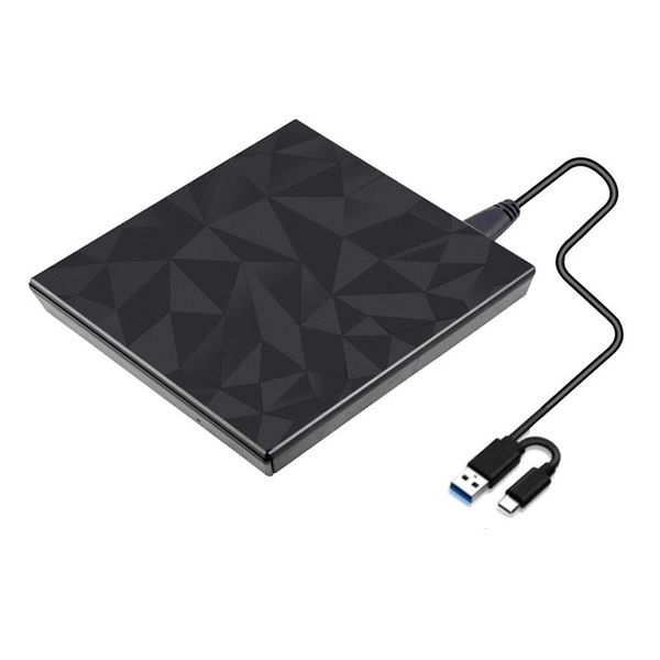 

optical drives usb 3.0 &type c dvd drive, cd burner driver drive-high-speed read-write recorder, external dvd-rw player reader