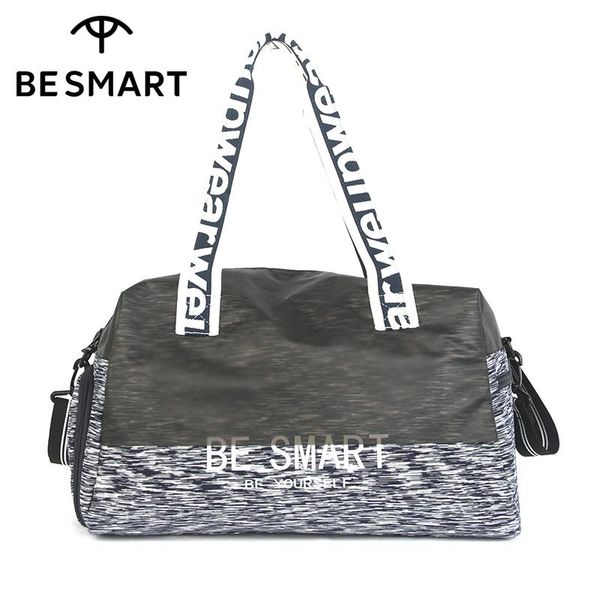 

polyester large capacity fashion stylish sport custom gym bag duffel bags