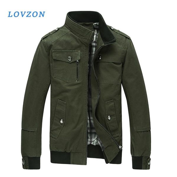 

men's jacket spring army military men coats winter male outerwear autumn overcoat khaki jackets, Black;brown