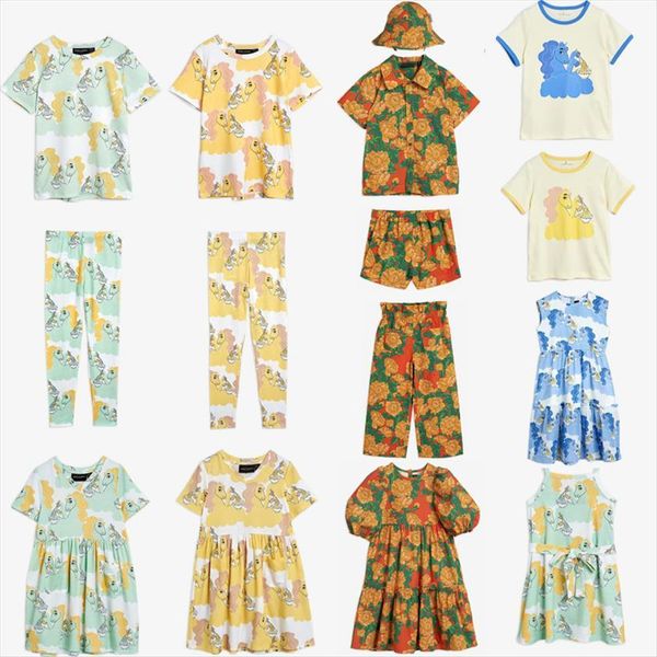 

Kids T Shirts Summer Mr Boys Girls Cute Cartoon Print Short Sleeve Baby Cotton Tops Tees Clothes, Blue