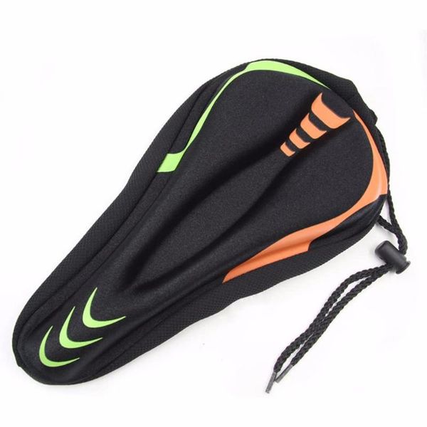 

bike saddles mtb mountain cycling thickened extra comfort ultra soft silicone 3d gel pad cushion cover bicycle saddle seat *p